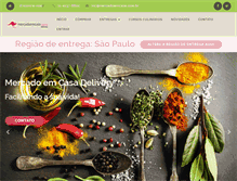 Tablet Screenshot of mercadoemcasa.com.br
